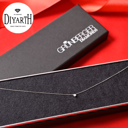 DIYARTHのPt950 H＆C ダイヤモンドネックレスのイメージ画像