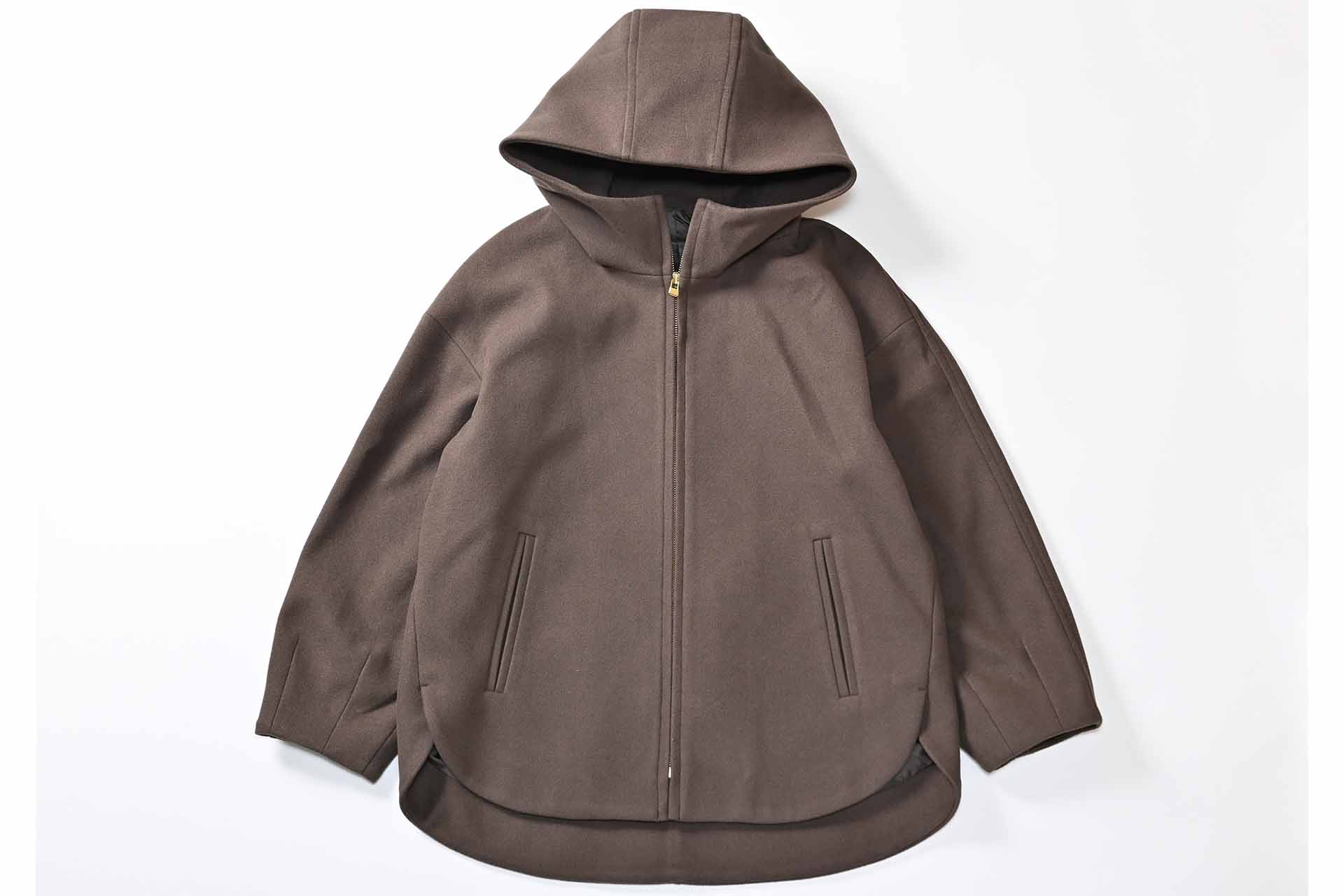 ROPÉ PICNICの「ジャージメルトン無地＆チェックジップアップフーディ」のイメージ画像3