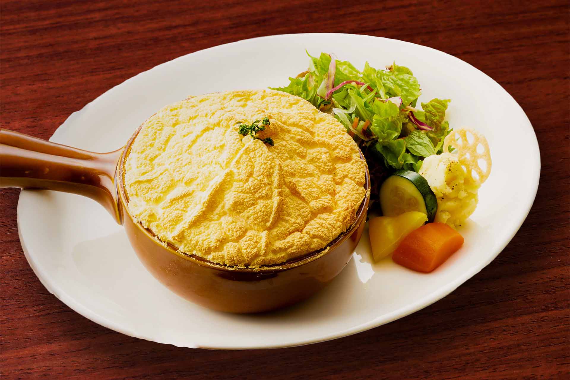 sakura食堂の「メレンゲ仕立てのスフレオムドリア」のイメージ画像